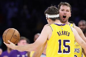 湖人阵中仅3人进《2K27》前100：东契奇96、里夫斯88、凯斯勒81