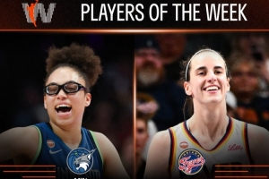 WNBA周最佳：山猫新秀迈尔斯场均18+7.5 狂热克拉克场均25.7+9.7